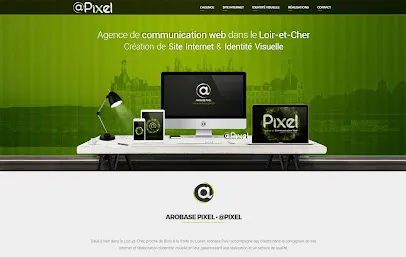 Image de Arobase Pixel • Agence de communication web • Blois, Loir-et-Cher