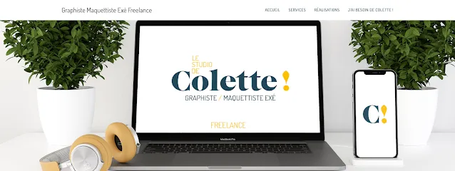 Image de Le Studio de Colette ! Graphiste Maquettiste Exé Indépendante - Colette Crombez