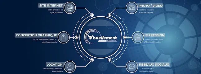 Image de Visuellement - Agence de communication - Site internet • Photographe & Vidéaste • Conception graphique • Impression